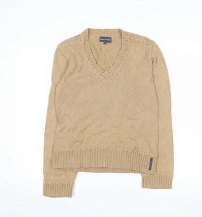 Womens UK Size M Marc O'Polo Beige Pullover Jumper