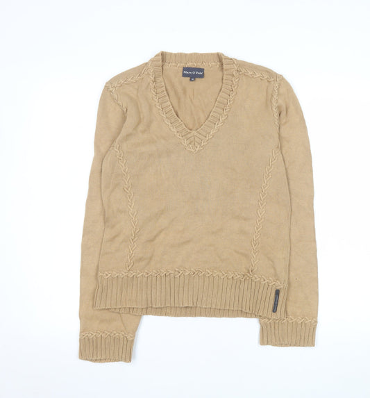Womens UK Size M Marc O'Polo Beige Pullover Jumper