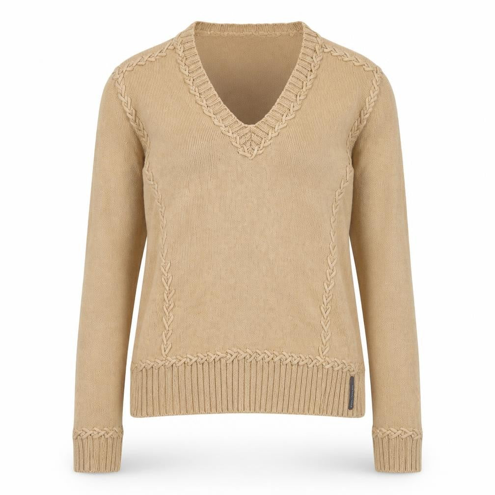 Womens UK Size M Marc O'Polo Beige Pullover Jumper