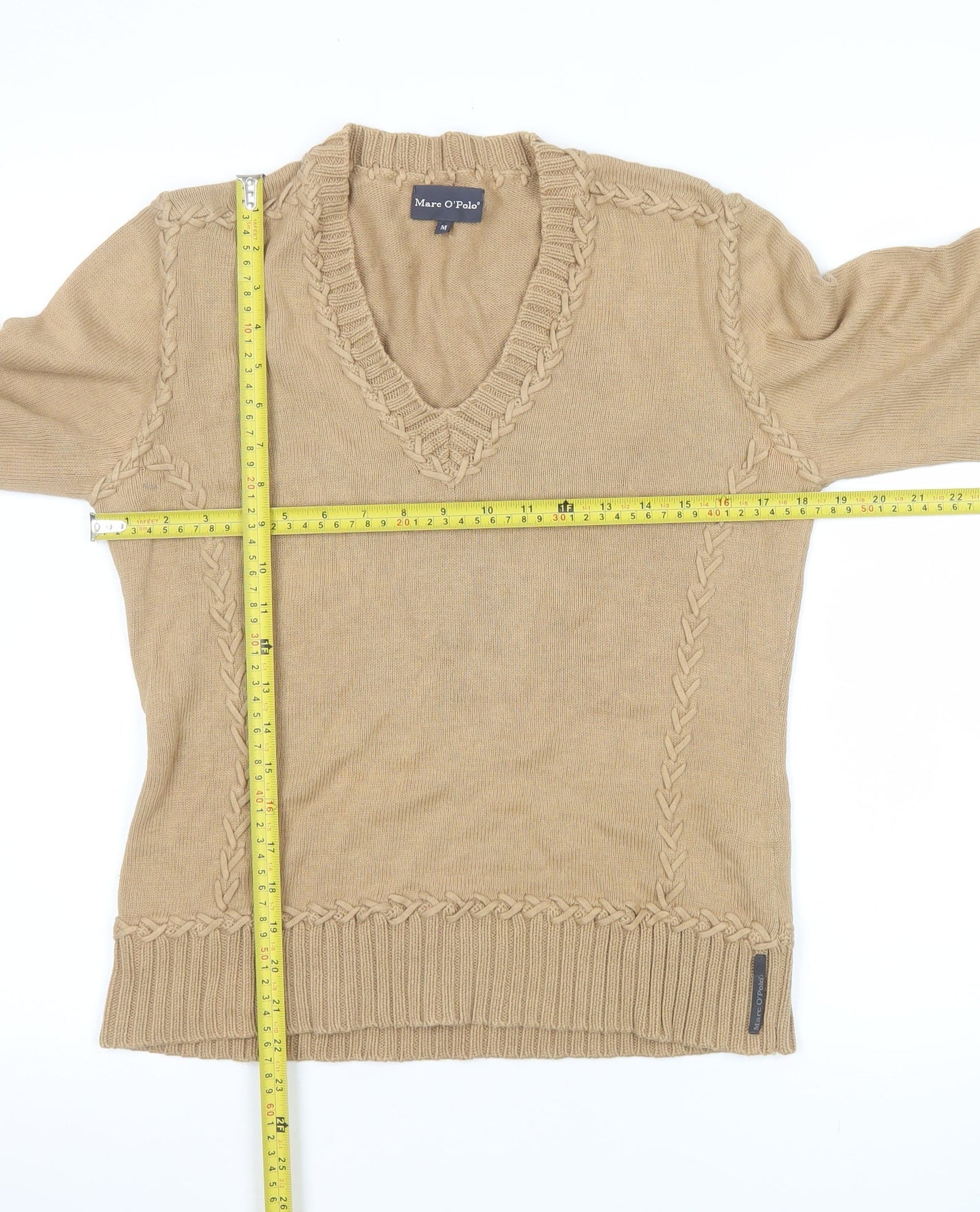 Womens UK Size M Marc O'Polo Beige Pullover Jumper