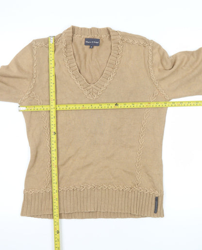 Womens UK Size M Marc O'Polo Beige Pullover Jumper