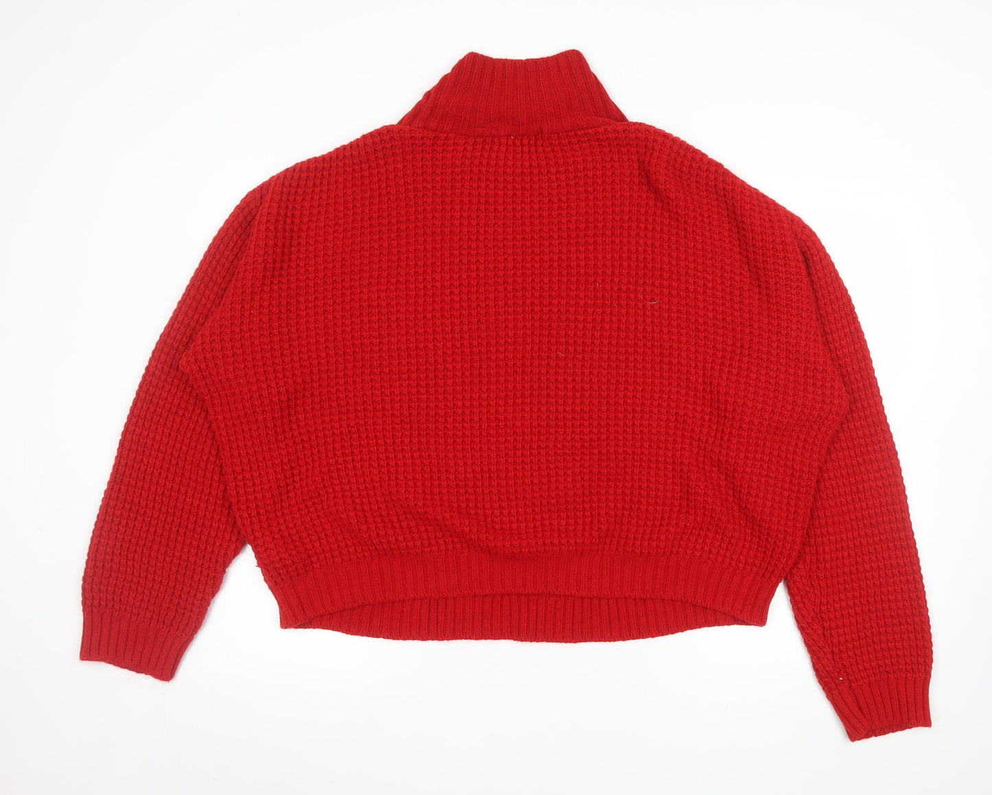 Unisex Adults UK Size XL Jacamo Red Pullover Jumper