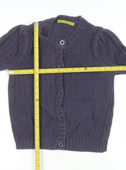 Womens UK Size 10 NEXT Grey Cardigan Jumper