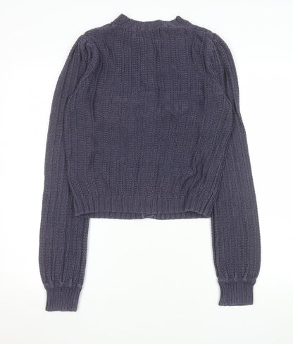 Womens UK Size 10 NEXT Grey Cardigan Jumper