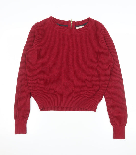 Womens UK Size S Banana Republic Red Pullover Jumper