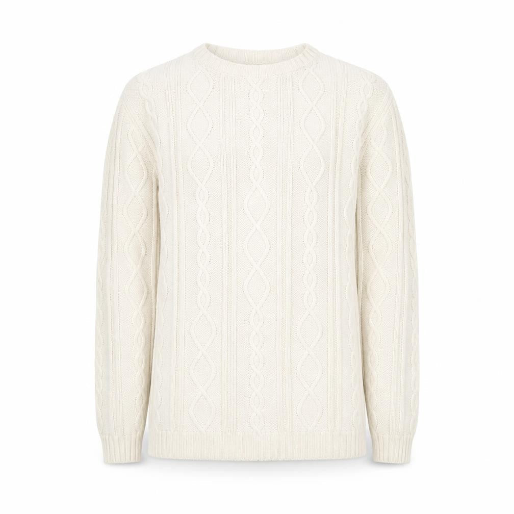 Mens UK Size S Rowland's Ivory Pullover Jumper