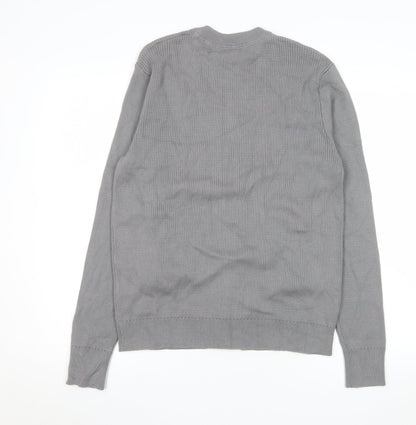 Mens UK Size S Merc London Grey Basic Jacket