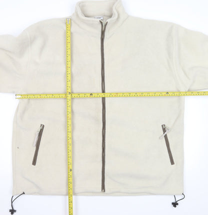 Mens UK Size XL Changes Beige Basic Jacket