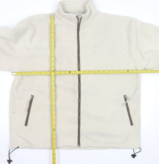 Mens UK Size XL Changes Beige Basic Jacket