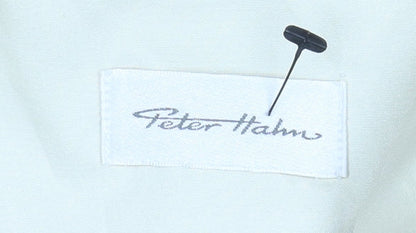 Peter Hahn Women's Brown Hooded Rain Coat Jacket Size 10