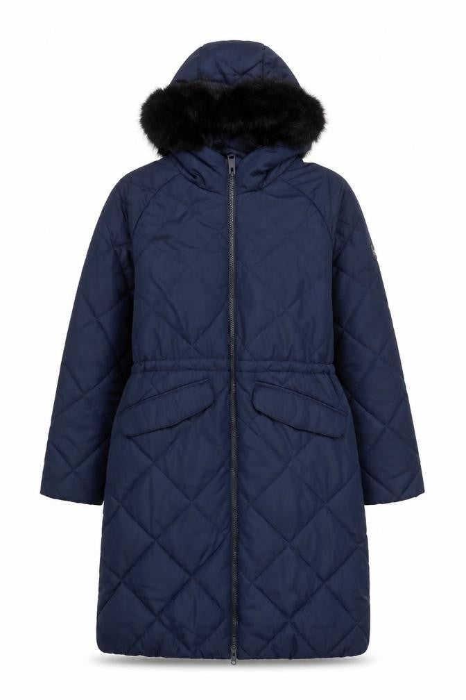 Womens UK Size 8 Regatta Blue Puffer Jacket