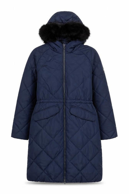 Womens UK Size 8 Regatta Blue Puffer Jacket