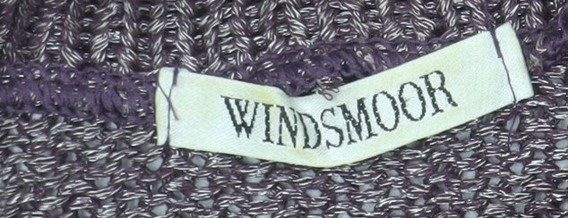 Womens UK Size S Windsmoor Purple Pullover Jumper