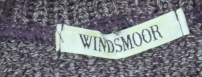 Womens UK Size S Windsmoor Purple Pullover Jumper