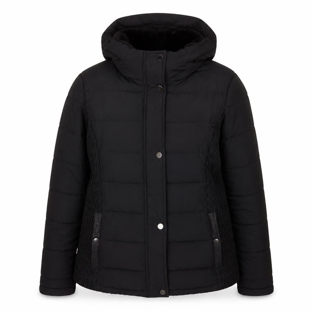 Womens UK Size 10 TU Black Puffer Jacket