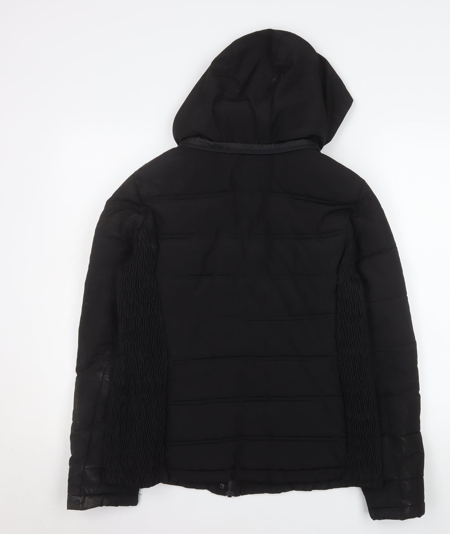Womens UK Size 10 TU Black Puffer Jacket