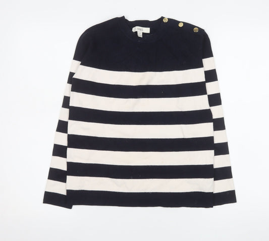 Womens UK Size XS Marks and Spencer Blue Pullover Jumper