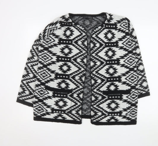 Womens UK Size S Atmosphere Black Cardigan Jumper