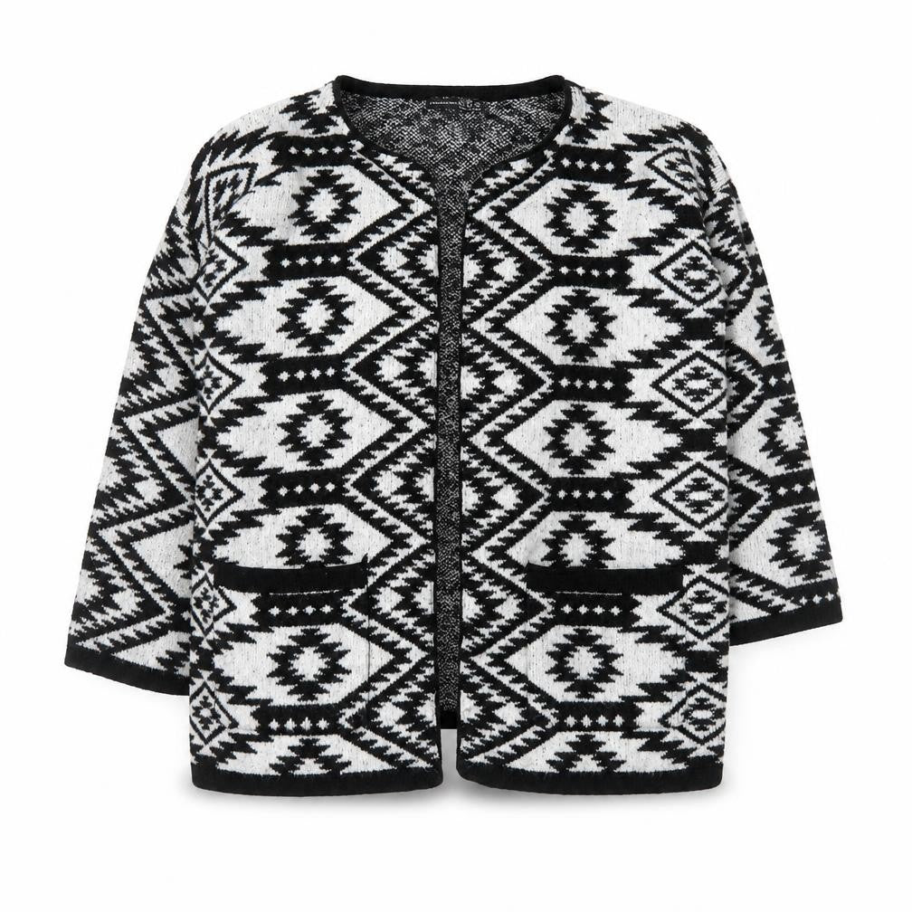 Womens UK Size S Atmosphere Black Cardigan Jumper