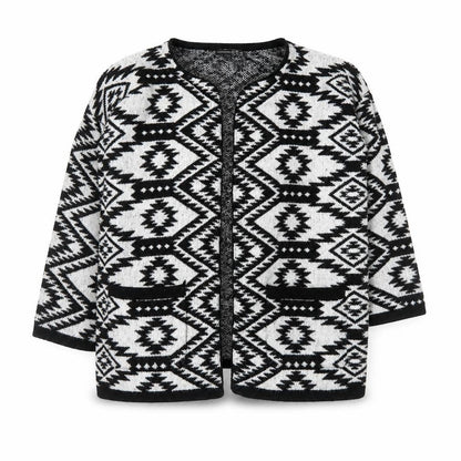 Womens UK Size S Atmosphere Black Cardigan Jumper