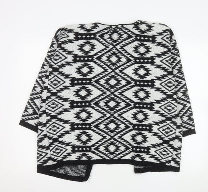 Womens UK Size S Atmosphere Black Cardigan Jumper