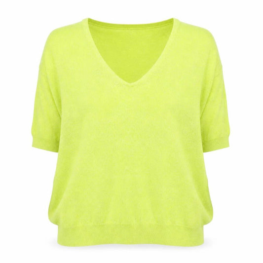 Womens UK Size 10 TU Yellow Basic T-Shirt