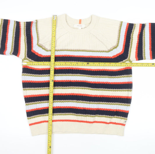 Womens UK Size M Marks and Spencer Multicoloured Pullover Jumper