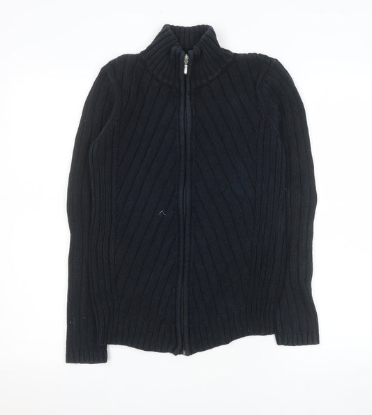 Womens UK Size 10 Debenhams Black Basic Jacket