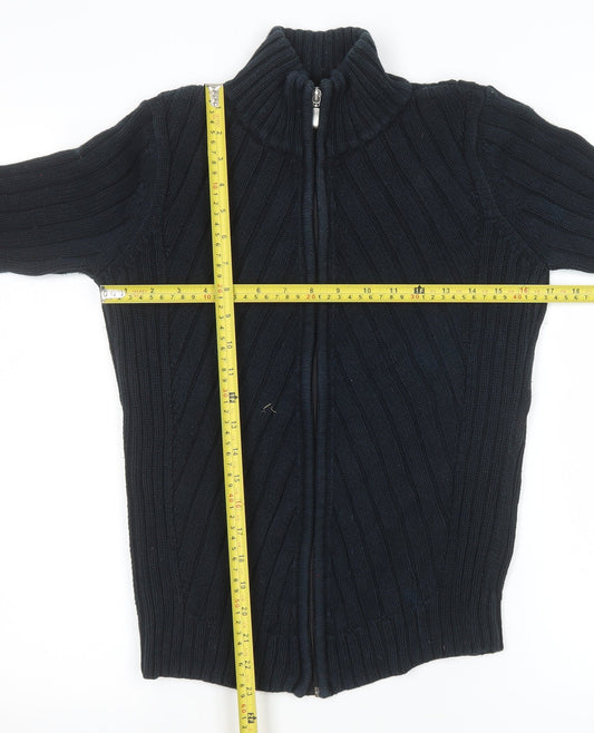 Womens UK Size 10 Debenhams Black Basic Jacket