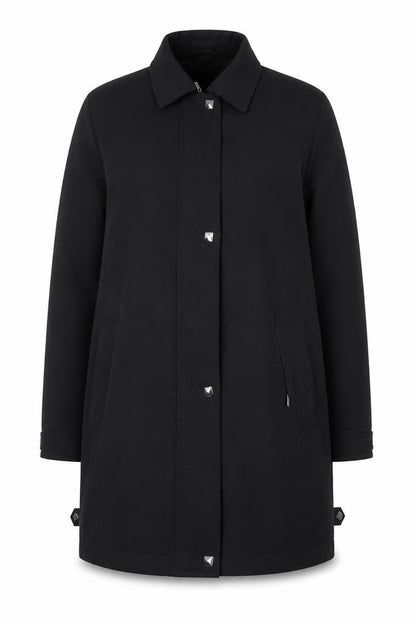 Womens UK Size 12 Klass Black Overcoat