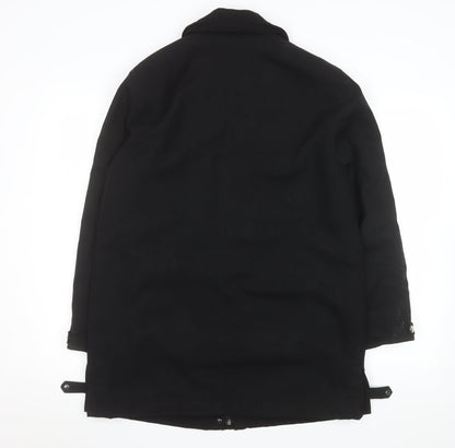 Womens UK Size 12 Klass Black Overcoat
