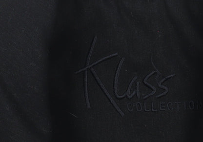 Womens UK Size 12 Klass Black Overcoat