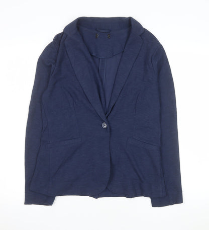 Womens UK Size 12 New Look Regular Blue Blazer