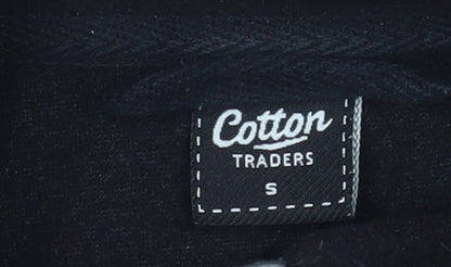 Mens UK Size S Cotton Traders Black Basic Jacket
