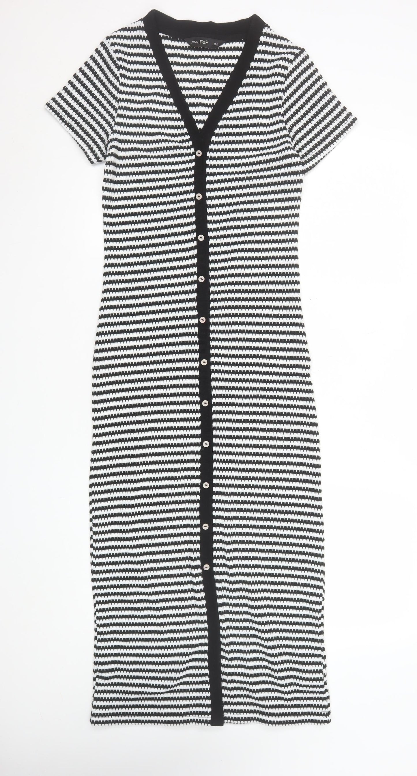 Womens UK Size 6 F&F Bodycon Dress