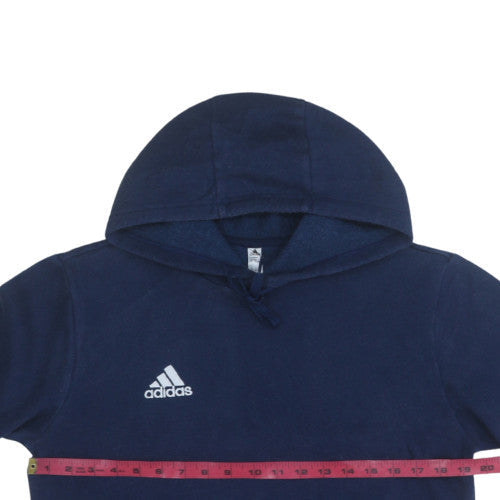 Mens UK Size S adidas Blue Pullover Hoodie