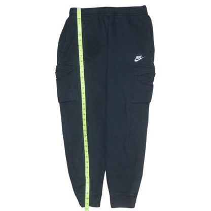 Boys UK Size L Nike Regular Fit Cargo Black Trousers