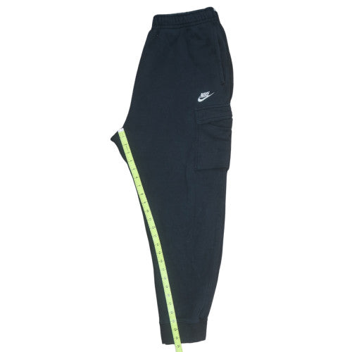 Boys UK Size L Nike Regular Fit Cargo Black Trousers