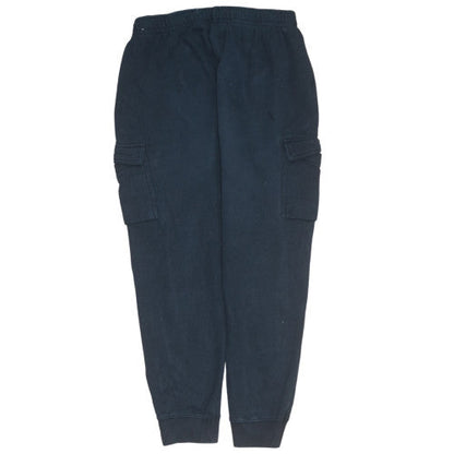 Boys UK Size L Nike Regular Fit Cargo Black Trousers