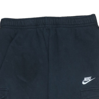 Boys UK Size L Nike Regular Fit Cargo Black Trousers
