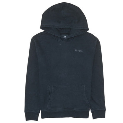 Mens UK Size XS Hollister Black Pullover Hoodie