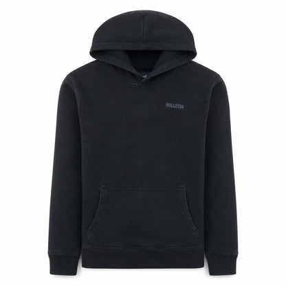 Mens UK Size XS Hollister Black Pullover Hoodie