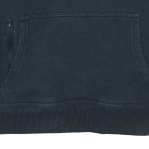 Mens UK Size XS Hollister Black Pullover Hoodie