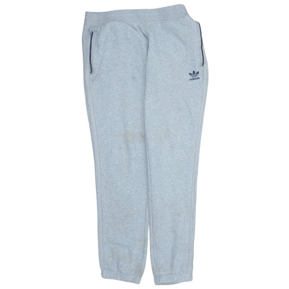 Adidas Men's Grey Joggers L Tapered Fit Casual Sportswear