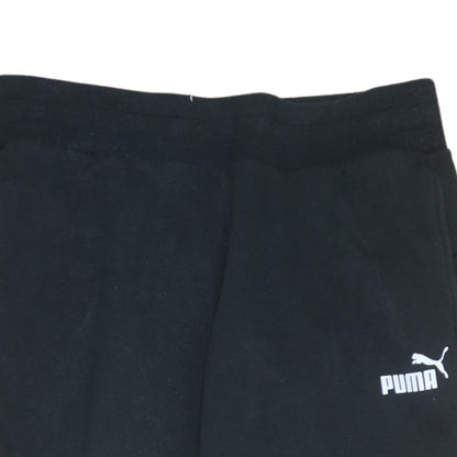 Womens UK Size 10 PUMA Regular Fit Sweatpants Black Trousers