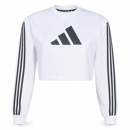 Womens UK Size S adidas White Pullover Sweatshirt