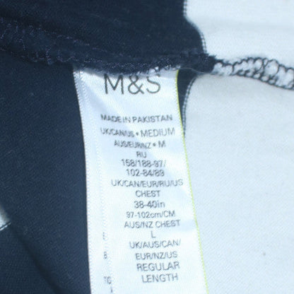 Mens UK Size M Marks and Spencer 100% Cotton Polo Shirt