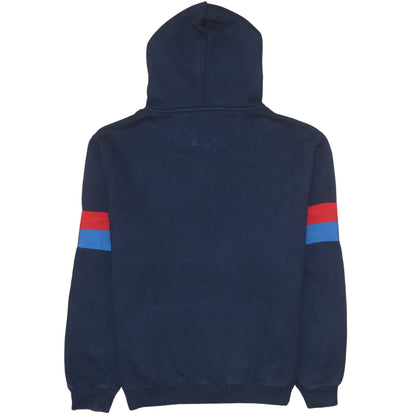 Mens UK Size XL Diesel Blue 1/2 Zip Hoodie