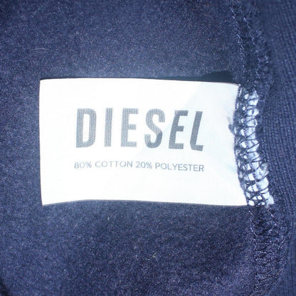 Mens UK Size XL Diesel Blue 1/2 Zip Hoodie