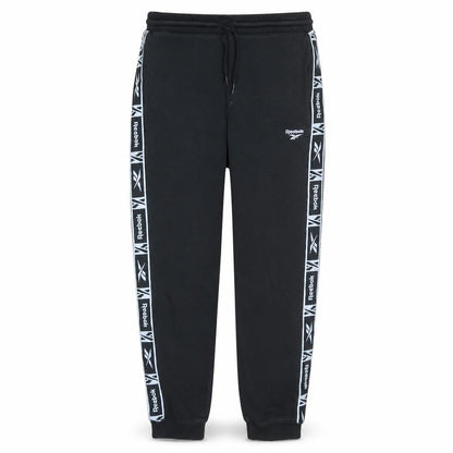 Mens UK Size M Reebok Regular Fit Jogger Black Trousers